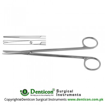 Metzenbaum-Fino Delicate Dissecting Scissor Straight - Blunt/Blunt Slender Pattern Stainless Steel, 18 cm - 7"
